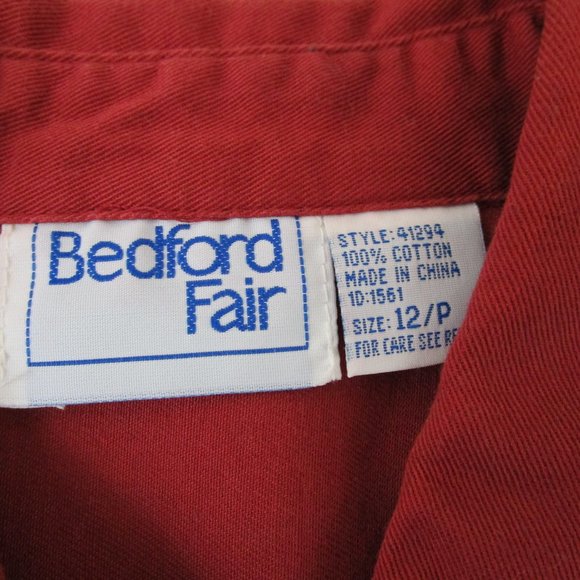 πΊHPπΊ VTG Bedford Fair Outdoor 100% Cotton Shirt - Picture 7 of 8